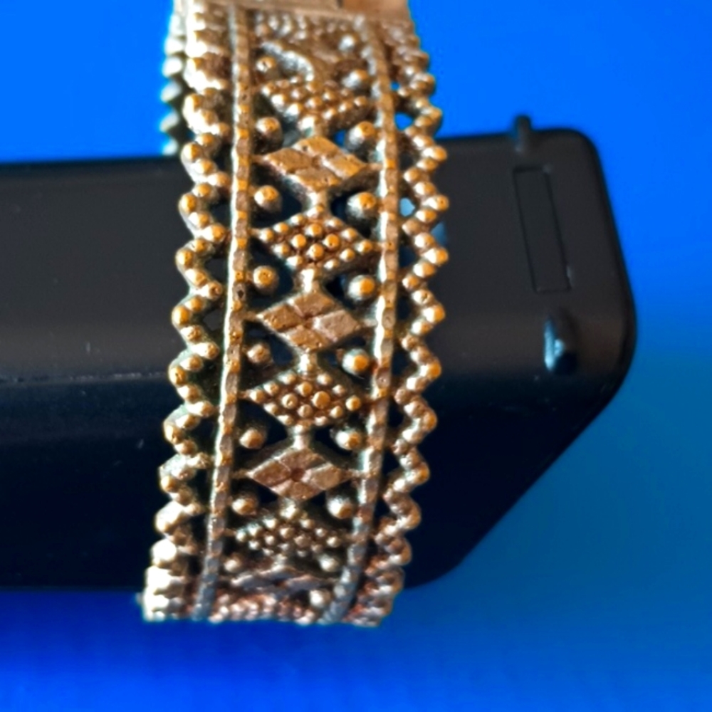 Antique gypsy belly dance hing bangle bracelet